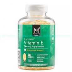 Member's Mark Vitamin E Softgels, 180 mg, 500 ct.
