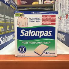 Salonpas Pain Relieving Patch, 140 Patches