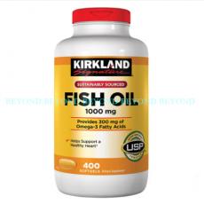 Kirkland Signature™ Omega-3 Fish Oil Concentrate 1000 mg, 400 Softgels