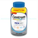 Centrum Silver Men 50+ Immune Support Multivitamin, 275 Tabl...