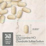 Member's Mark Extra Strength Glucosamine HCl and Chondroitin Sulfate Sodium Tablets, 340 ct.