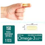 Member's Mark 900 mg Omega-3 from Fish Oil Softgels, 150 ct.