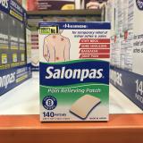 Salonpas Pain Relieving Patch, 140 Patches