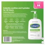 Cetaphil Moisturizing Lotion, Dry to Normal Sensitive Skin, 20 fl oz, 2-count