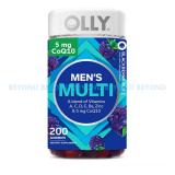 OLLY Men's Multivitamin Gummy, Blackberry, 200 ct.