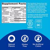 OLLY Men's Multivitamin Gummy, Blackberry, 200 ct.